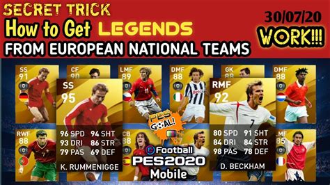 Approximately 1.9 gb of free space will be required to install this update, so please confirm that you have enough room on your device before beginning the download. TRIK MENDAPATKAN LEGENDS TERBARU PES 2020 MOBILE ...