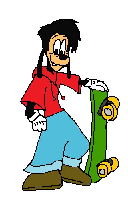 Max Goof With The Skateboard Goofys Son Mickey And Friends Fan Art