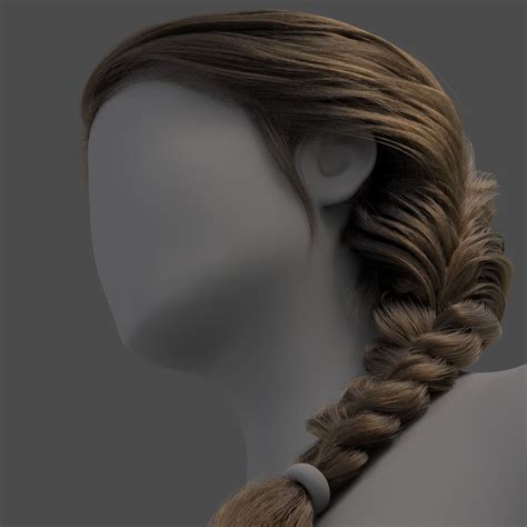Artstation French Braid Mathilde Cannelle Lg Hair Reference