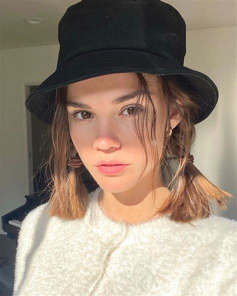 Maia Mitchell On Instagram My Face Celebrity Hairstyles Maia Mitchell Short Hair Styles