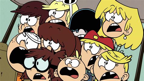 Image S2e16a Siblings Scream In Horrorpng The Loud House