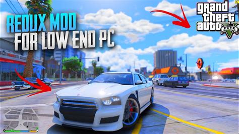 Gta V Redux Mod For Low End Pc Best Graphics Mod Of 2021 Youtube