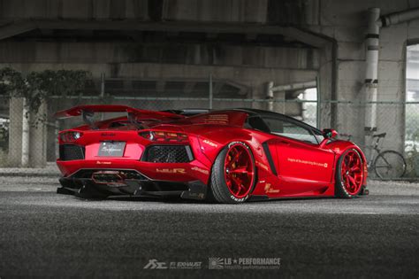 The Bloody Red Liberty Walk Lamborghini Aventador In 11 Awesome