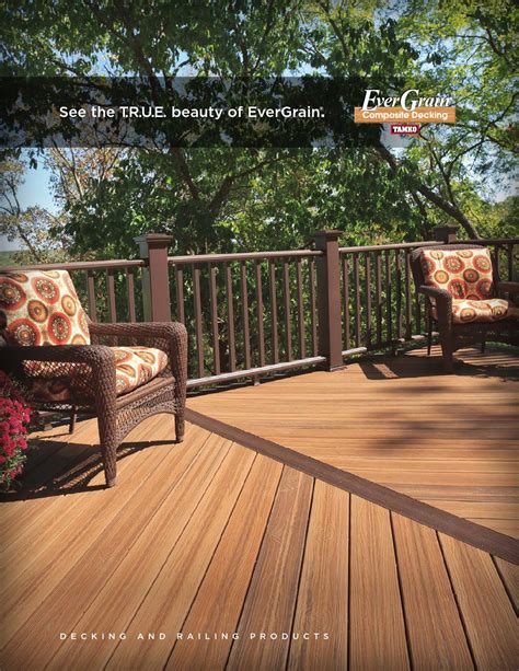 Tamko® Full Line Deck And Rail Brochure By Meek Lumber Company Issuu