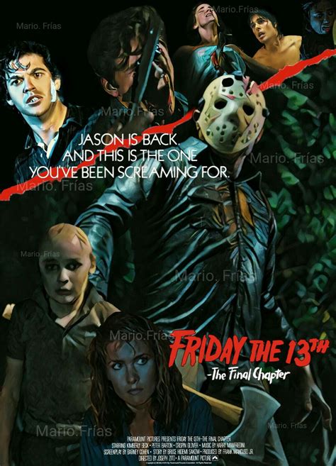 Friday The 13th Part 4 Final Chapter 1984 Horror Movie Slasher Edit By