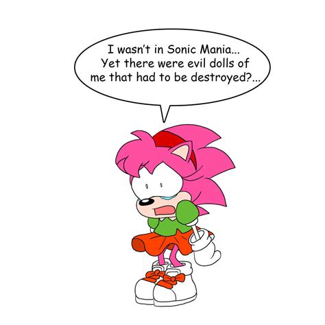 Amys Response To Sonic Mania Sonic The Hedgehog Know Your Meme