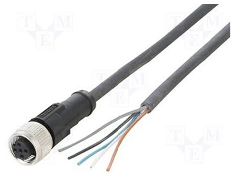 Dol 1205 G10m Sick Connection Lead M12 Pin 5 Straight 10m Plug