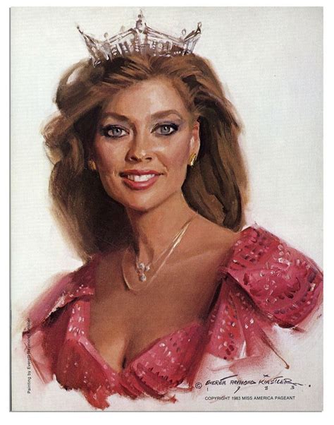 Vanessa Williams Miss America 1984 On The Front Cover Of Recalledunpublished 1984 Miss America