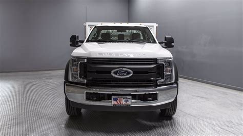 New 2019 Ford Super Duty F 550 Drw Xl With 12 Stakebed Regular Cab