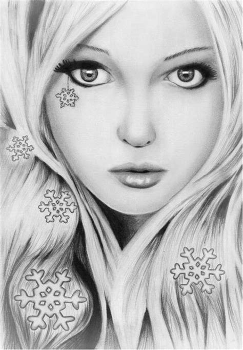 Pencil Drawings Of Peoples Faces