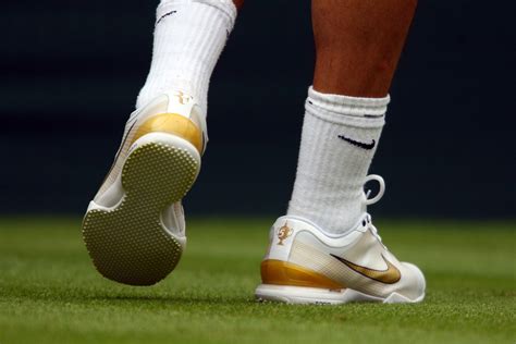 Roger Federer Busted By Wimbledon Fashion Police For Wearing Shoes With