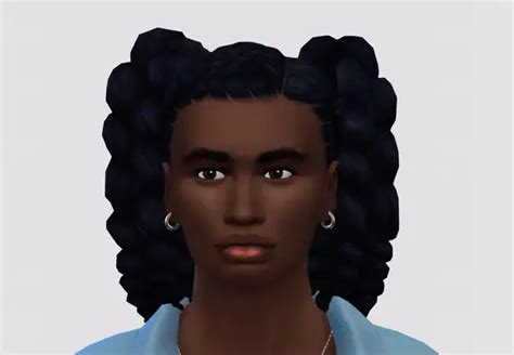 Dbasiasimbr Morgan S Twist Hair Retextured Sims 4 Hairs