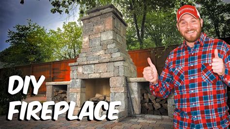 Build With Roman How To Build A Fremont Diy Outdoor Fireplace Kit
