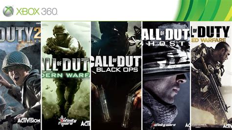 Call Of Duty Games For Xbox 360 Youtube