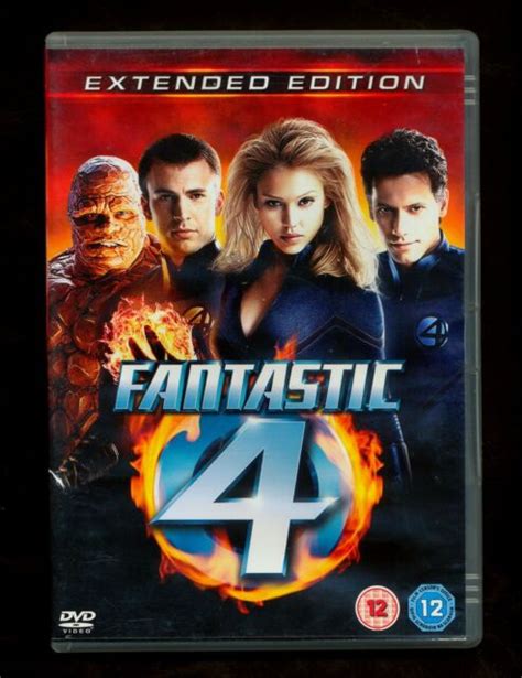Fantastic Four Dvd 2005 Extended Edition Region 2 Not For Usa Ebay