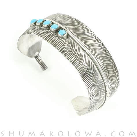 Handcrafted By Navajo Artist Darlene Begay This In Wide Cuff Bracelet