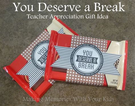 You too can achieve your dreams if you just believe in yourself. kit kat break gift for teachers | just b.CAUSE