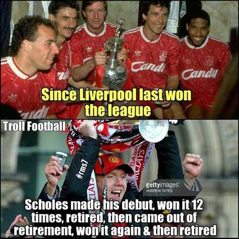 Manchester united liverpool meme : Tag a Liverpool fan | Football jokes, Football memes ...