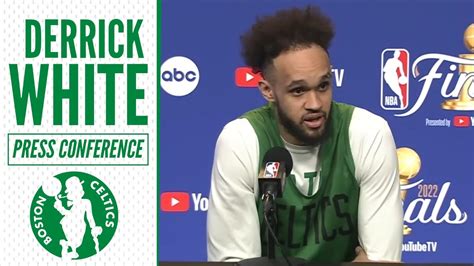 Derrick White Responds To Draymond Green Celtics Practice Youtube