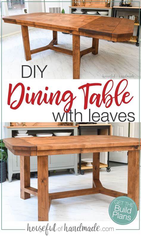 Diy Dining Room Table Dining Table With Leaf Square Dining Tables