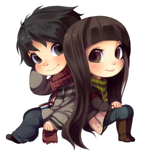 Cute Anime Couple Telegraph