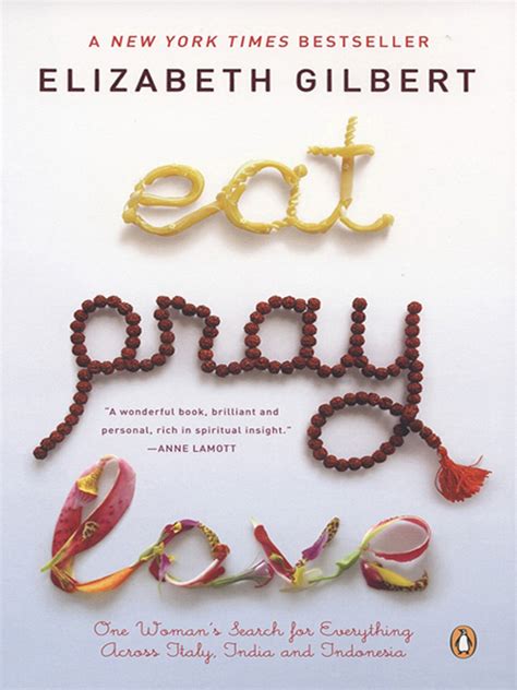Watch trailers & learn more. READ | BOOK Eat, Pray, Love by Elizabeth Gilbert online ...