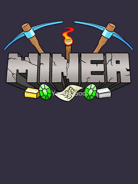 Minecraft Miner Shirt V2 Pullover Hoodie For Sale By Yanaithefirst Redbubble