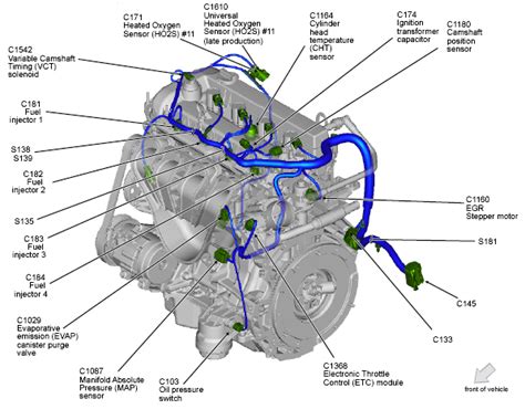 2016 Ford Fusion Engine Diagram