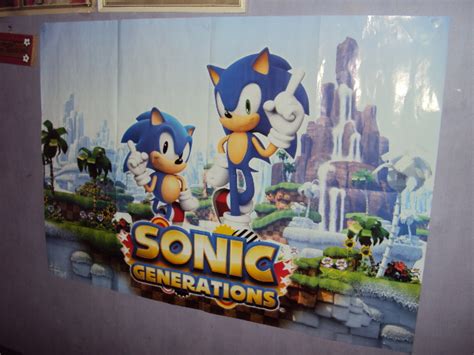 Sonic Generations Poster By Dazzyadeviant On Deviantart