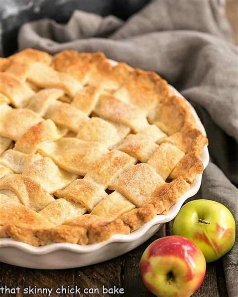 Well, it's because baking a pie is plain and simple. Perfect Apple Pie from Scratch - That Skinny Chick Can Bake