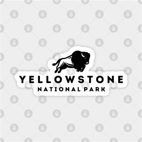 Yellowstone National Park Yellowstone National Park Magnet Teepublic