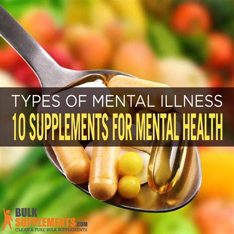 10 Supplements For Mental Health