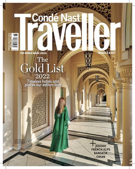 Condé Nast Traveller Middle East The Gold List 2022 By Sarah Khan
