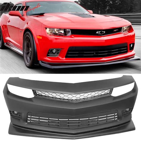 Compatible With 14 15 Chevy Camaro Ss Z28 Front Bumper Conversion Pp