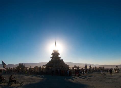 Burning Man Festival In Nevada Desert