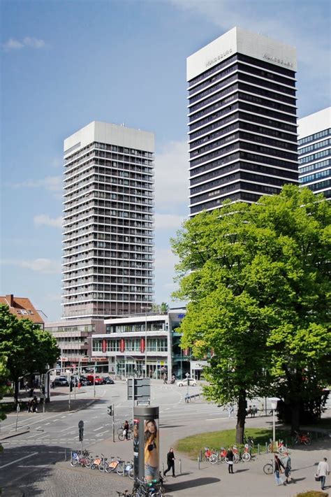 Free Stock Photo Of Spring Hamburg Mundsburg Tower Free Images For