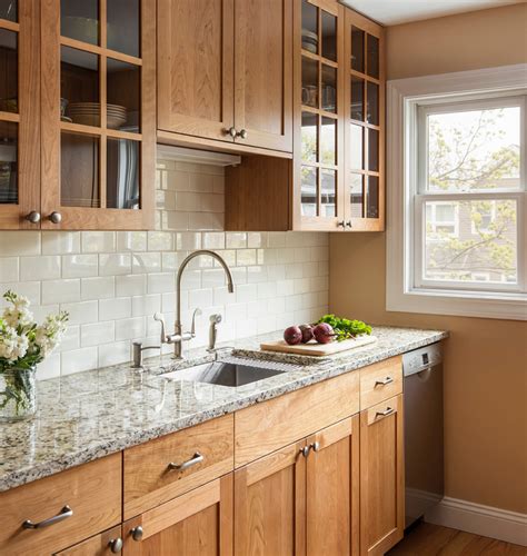 Get the best deals on cabinets kitchen units & sets. Natural Cherry Kitchen - Farmhouse - Kitchen - Other - by ...