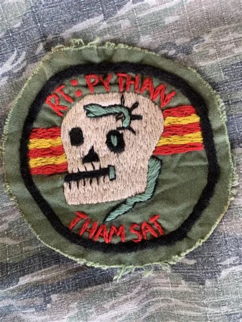 Vietnam War Theater Special Forces Green Beret Macv Sog Arvn Tham Sat