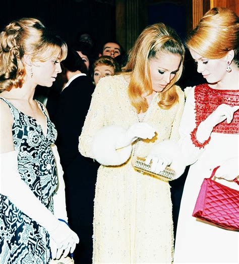 Julie Christie Ursula Andress And Catherine Deneuve Attend A Royal