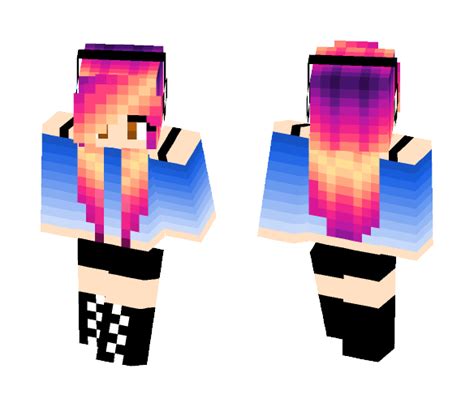 Download 20 Diamonds Cutest Gamer Girl Ever Minecraft Skin For Free