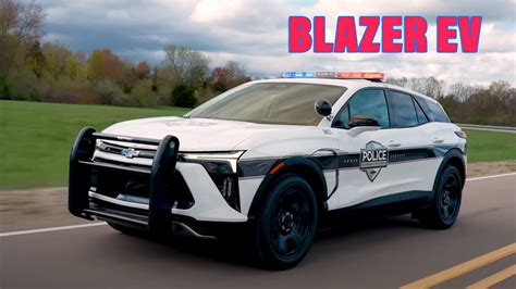 Chevy Introduces Electric Blazer Police Pursuit Vehicle Private Officer Magazine