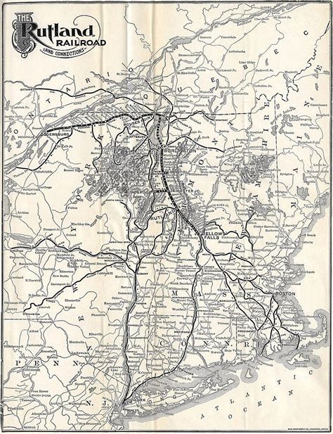 Rutland Railroad Trains And Railroads