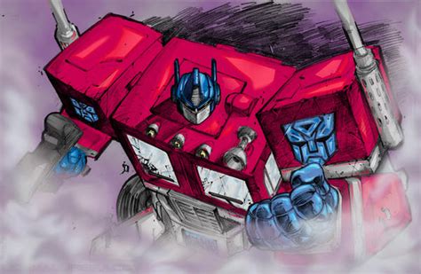 Joe Madureiras Optimus Prime By Victomon On Deviantart