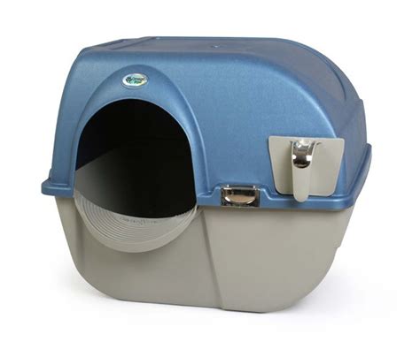 Omega Paw Premium Roll N Clean Self Cleaning Litter Box For Cats