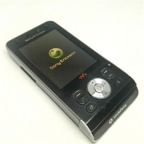 Sony Ericsson Walkman W910i Noble Black Unlocked Cellular Mobile