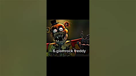 Top10 Strongest Fnaf Characters Youtube