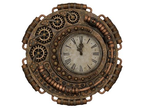 Steampunk Vintage Clock Watch Gears Downloadable Wall Art Etsy