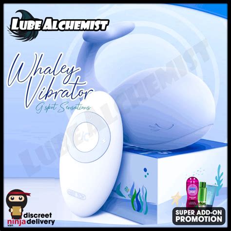 Lubealchemist™ Premium Dolphin Whale Vibrator Wireless Remote Control