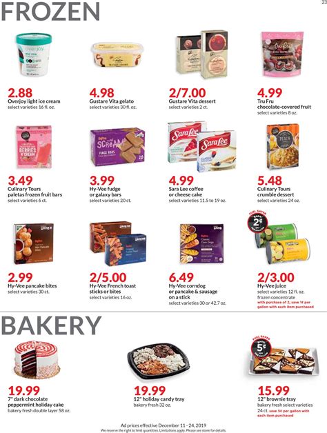 A christmas dinner you'll never forget. HyVee - Holiday Ad 2019 Current weekly ad 12/11 - 12/24/2019 23 - frequent-ads.com