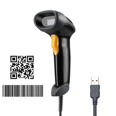 Evnvn 1d 2d Usb Wired Barcode Scanner Screen Barcode Scanning Auto